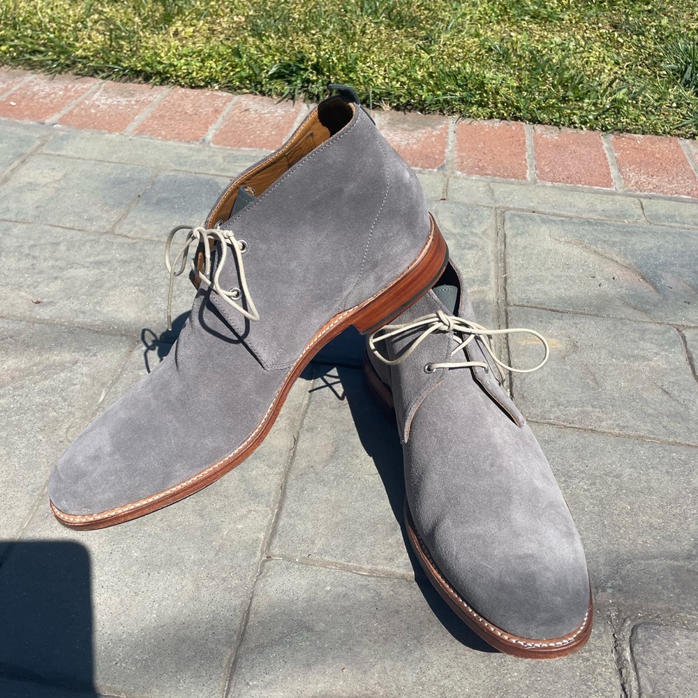 Grenson's Mens Suede Derbys
